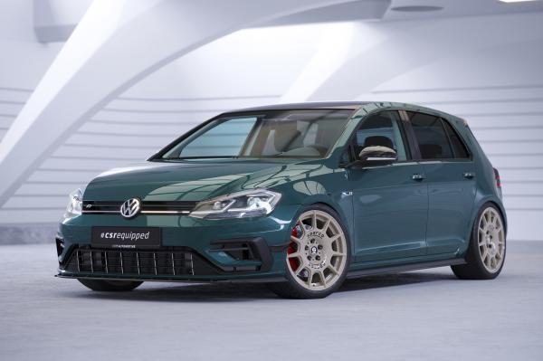 CSR Frontspoiler | Cup-Spoilerlippe mit ABE für VW Golf 7 R / R-Line CSL679