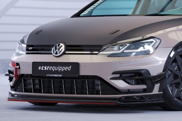 CSR Frontspoiler | Cup-Spoilerlippe mit ABE für VW Golf 7 R CSL682
