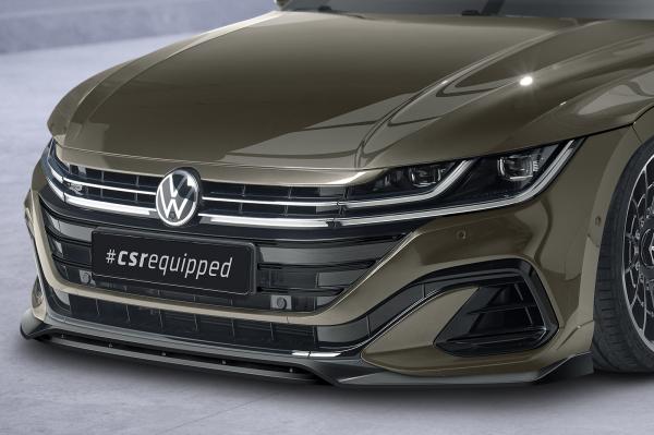 CSR Frontspoiler | Cup-Spoilerlippe mit ABE für VW Arteon CSL692-S schwarz matt strukturiert (keine Lackierung erforderlich)