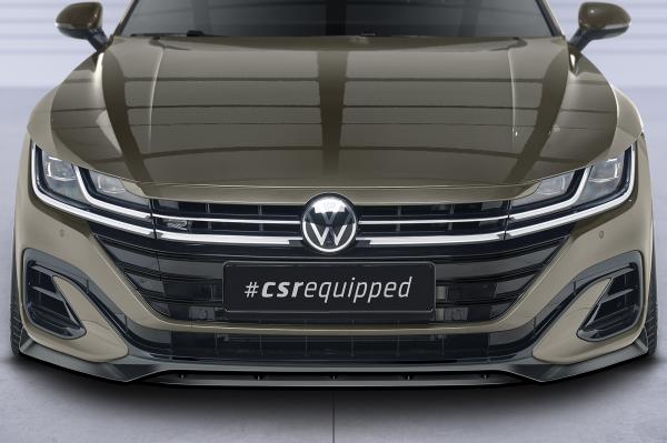 CSR Frontspoiler | Cup-Spoilerlippe mit ABE für VW Arteon CSL692-S schwarz matt strukturiert (keine Lackierung erforderlich)
