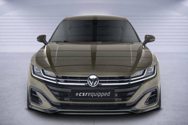 CSR Frontspoiler | Cup-Spoilerlippe mit ABE für VW Arteon CSL692-S schwarz matt strukturiert (keine Lackierung erforderlich)