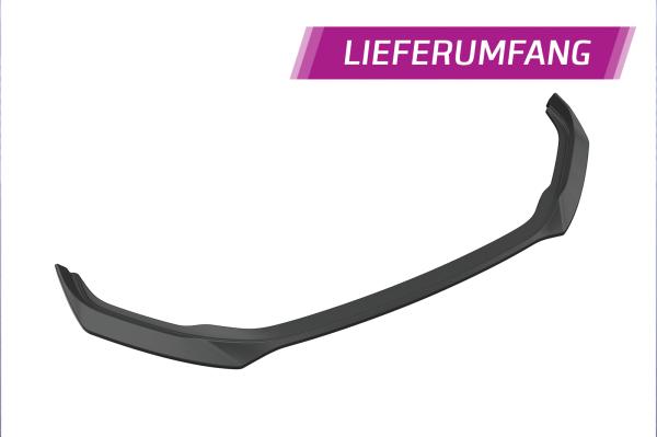 CSR Frontspoiler | Cup-Spoilerlippe mit ABE für VW Arteon CSL692-S schwarz matt strukturiert (keine Lackierung erforderlich)