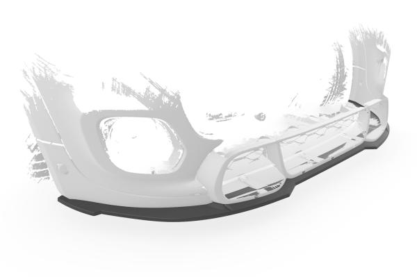 CSR Frontspoiler | Cup-Spoilerlippe mit ABE für Mini F55, F56, F57 JCW-Trim CSL700-L schwarz matt (Lackierung erforderlich)