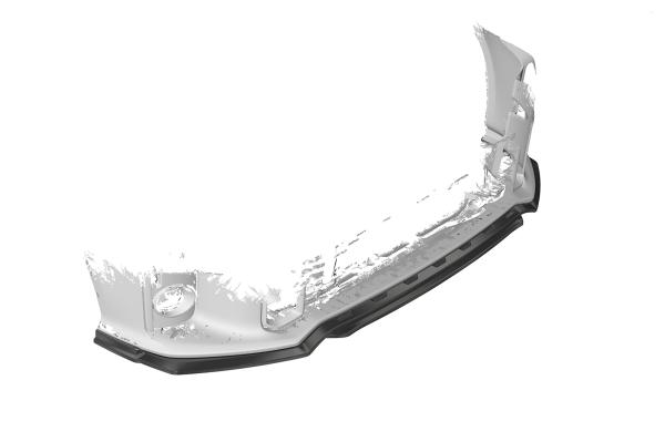 CSR Frontspoiler | Cup-Spoilerlippe mit ABE für Toyota GR Yaris (XP21) CSL713-M Carbon Look matt strukturiert (keine Lackierung erforderlich)