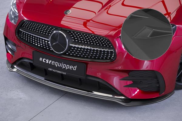 CSR Frontspoiler | Cup-Spoilerlippe mit ABE für Mercedes-Benz E-Klasse (A238/C238) AMG-Line CSL715-L Lackierung erforderlich (unlackiert)