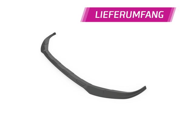 CSR Frontspoiler | Cup-Spoilerlippe mit ABE für VW Tiguan 2 (Typ AD) CSL717-M Carbon Look matt strukturiert (keine Lackierung erforderlich)