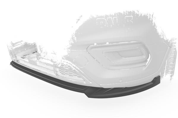 CSR Frontspoiler | Cup-Spoilerlippe mit ABE für Ford Tourneo Custom CSL718-L Lackierung erforderlich (schwarz matt)