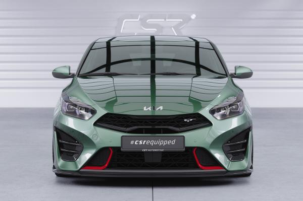 CSR Frontspoiler | Cup-Spoilerlippe mit ABE für Kia ProCeed (CD) GT CSL720-L schwarz matt (Lackierung erforderlich)