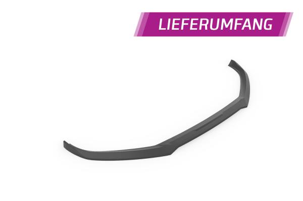 CSR Frontspoiler | Cup-Spoilerlippe mit ABE für Audi A4 B8 (Typ 8K) CSL723-L Lackierung erforderlich (schwarz matt)