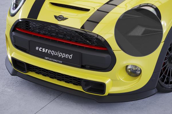 CSR Frontspoiler | Cup-Spoilerlippe mit ABE für Mini F55/F56/F57 Cooper S CSL724-S schwarz matt strukturiert (keine Lackierung erforderlich)