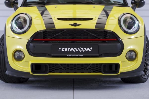 CSR Frontspoiler | Cup-Spoilerlippe mit ABE für Mini F55/F56/F57 Cooper S CSL724-L schwarz matt (Lackierung erforderlich)