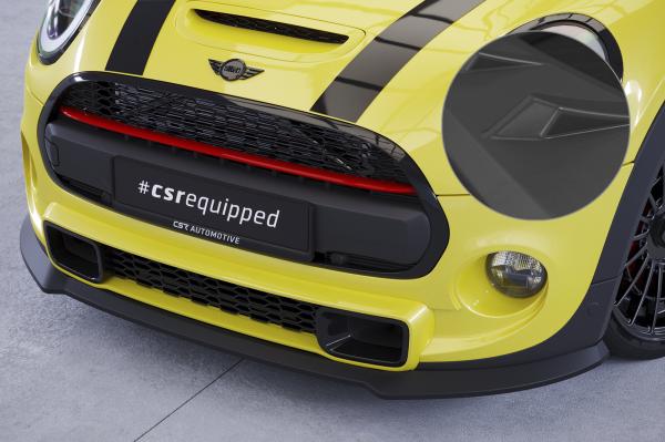 CSR Frontspoiler | Cup-Spoilerlippe mit ABE für Mini F55/F56/F57 Cooper S CSL724-L schwarz matt (Lackierung erforderlich)