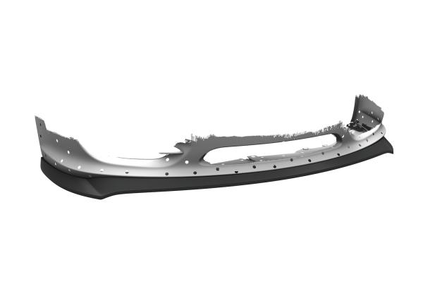 CSR Frontspoiler | Cup-Spoilerlippe mit ABE für Porsche 987 Boxster CSL725-L Lackierung erforderlich (schwarz matt)