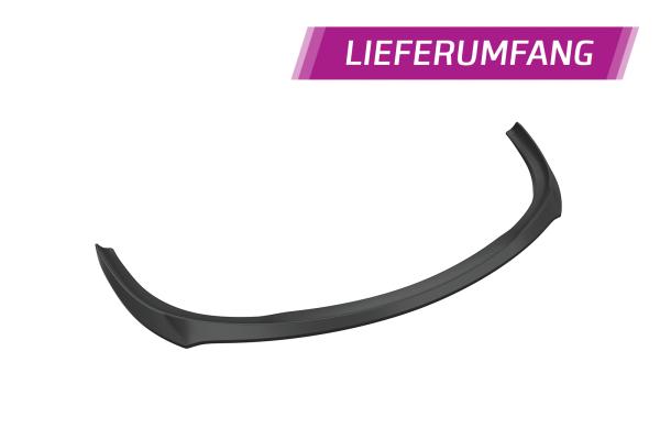 CSR Frontspoiler | Cup-Spoilerlippe mit ABE für Porsche 987 Boxster CSL725-L Lackierung erforderlich (schwarz matt)