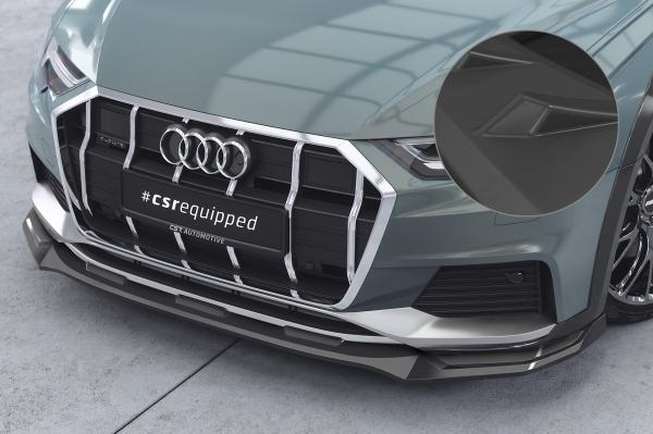 CSR Frontspoiler | Cup-Spoilerlippe mit ABE für Audi A6 C8 (Typ 4K/F2) Allroad CSL726-L Lackierung erforderlich (unlackiert)