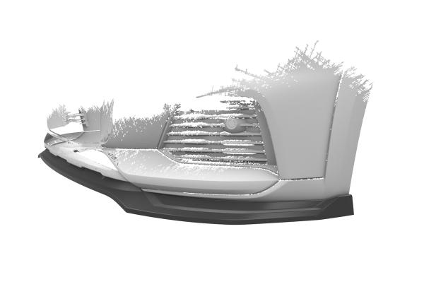 CSR Frontspoiler | Cup-Spoilerlippe mit ABE für Audi A6 C8 (Typ 4K/F2) Allroad CSL726-G Glossy schwarz glänzend (keine Lackierung erforderlich)
