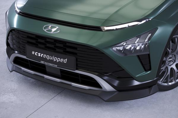 CSR Frontspoiler | Cup-Spoilerlippe mit ABE für Hyundai Bayon CSL733-K Kupfer matt (keine Lackierung erforderlich)