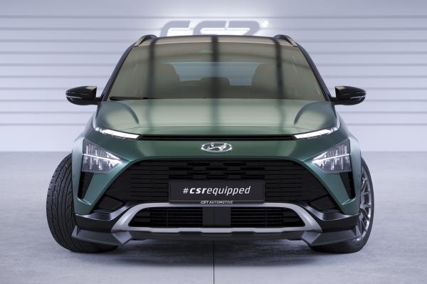CSR Frontspoiler | Cup-Spoilerlippe mit ABE für Hyundai Bayon CSL733-S schwarz matt strukturiert (keine Lackierung erforderlich)