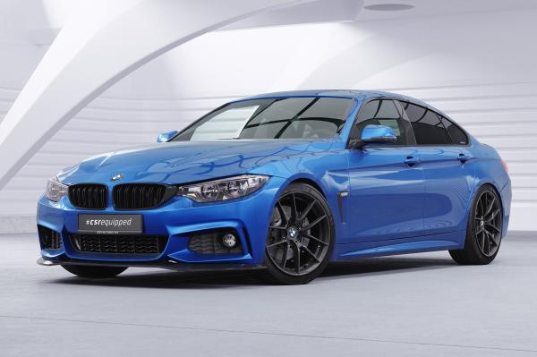 CSR Frontspoiler | Cup-Spoilerlippe mit ABE für BMW 4er (F32/F33/F36) M-Paket CSL736-K Kupfer matt (keine Lackierung erforderlich)
