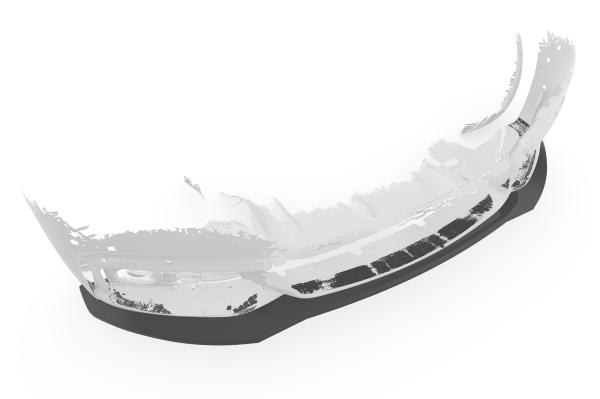 CSR Frontspoiler | Cup-Spoilerlippe mit ABE für BMW 4er (F32/F33/F36) M-Paket CSL736-C Carbon Look Hochglanz (keine Lackierung erforderlich)