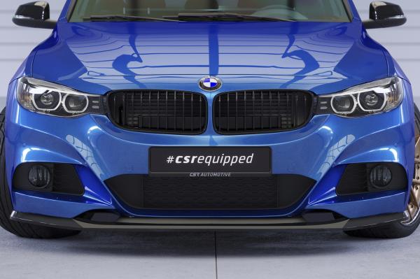 CSR Frontspoiler | Cup-Spoilerlippe mit ABE für BMW 3er F34 Gran Turismo CSL741-L Lackierung erforderlich (schwarz matt)