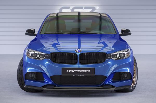 CSR Frontspoiler | Cup-Spoilerlippe mit ABE für BMW 3er F34 Gran Turismo CSL741-L Lackierung erforderlich (schwarz matt)