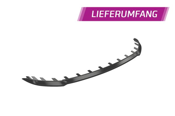 CSR Frontspoiler | Cup-Spoilerlippe mit ABE für Kia Ceed (JD) GT/ Pro Ceed (JD) GT CSL743-M Carbon Look matt strukturiert (keine Lackierung erforderlich)