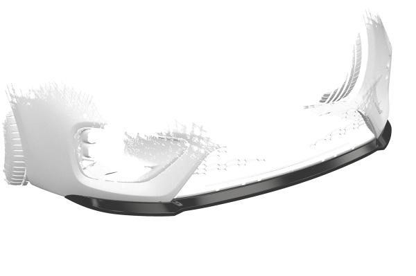 CSR Frontspoiler | Cup-Spoilerlippe mit ABE für Kia Ceed (JD) GT/ Pro Ceed (JD) GT CSL743-M Carbon Look matt strukturiert (keine Lackierung erforderlich)