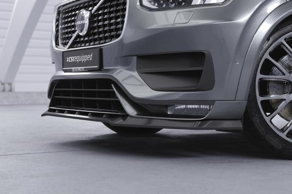 CSR Frontspoiler | Cup-Spoilerlippe mit ABE für Volvo XC 90 (2. Gen) CSL752-C Carbon Look Hochglanz (keine Lackierung erforderlich)
