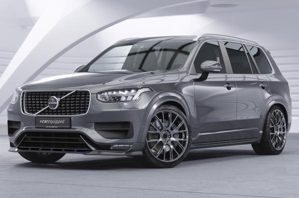 CSR Frontspoiler | Cup-Spoilerlippe mit ABE für Volvo XC 90 (2. Gen) CSL752-C Carbon Look Hochglanz (keine Lackierung erforderlich)