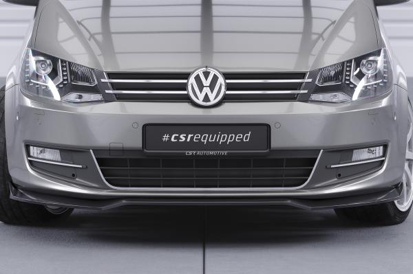 CSR Frontspoiler | Cup-Spoilerlippe mit ABE für VW Sharan 2 (7N) CSL757-K Kupfer matt (keine Lackierung erforderlich)