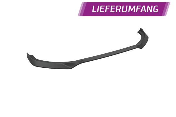 CSR Frontspoiler | Cup-Spoilerlippe mit ABE für Audi Q7 (4M) S-Line / SQ7 (4M) CSL758-L schwarz matt (Lackierung erforderlich)