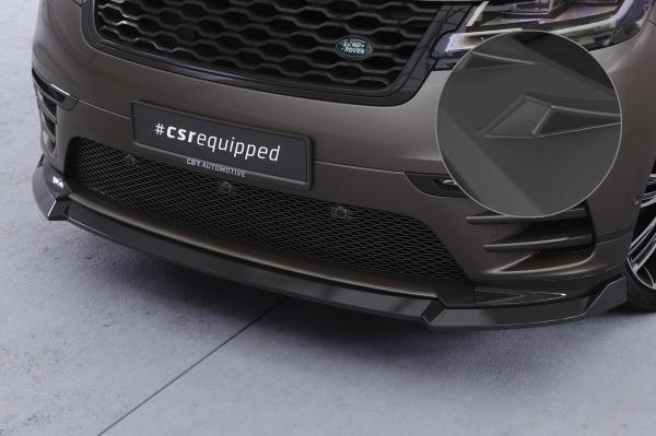 CSR Frontspoiler | Cup-Spoilerlippe mit ABE für Land Rover Range Rover Velar (L560) CSL760-L schwarz matt (Lackierung erforderlich)
