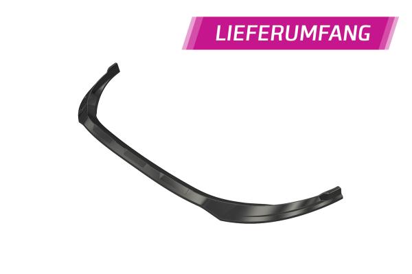 CSR Frontspoiler | Cup-Spoilerlippe mit ABE für Ford Tourneo Custom Active CSL762-M Carbon Look matt strukturiert (keine Lackierung erforderlich)