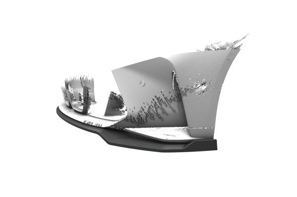 CSR Frontspoiler | Cup-Spoilerlippe mit ABE für BMW M3 (G80/G81) / M4 (G82/G83) CSL769-L schwarz matt (Lackierung erforderlich)
