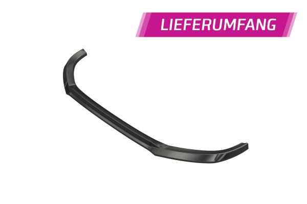 CSR Frontspoiler | Cup-Spoilerlippe mit ABE für Audi Q2 (Typ GA) S-Line CSL771-L schwarz matt (Lackierung erforderlich)