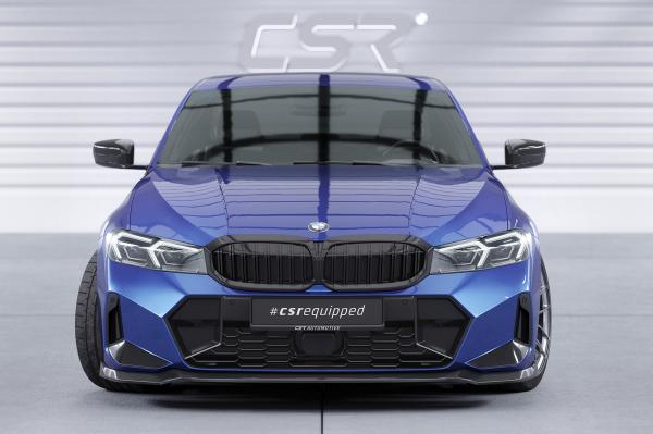 CSR Frontspoiler | Cup-Spoilerlippe mit ABE für BMW 3er G20 / G21 CSL778-L schwarz matt (Lackierung erforderlich)