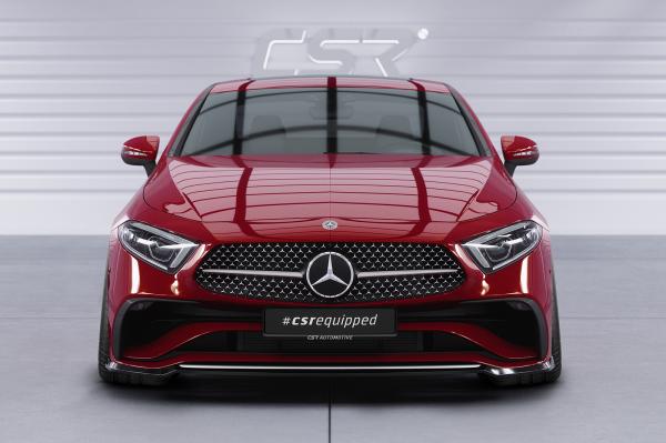 CSR Frontspoiler | Cup-Spoilerlippe mit ABE für Mercedes-Benz CLS (C257) CSL779-L schwarz matt (Lackierung erforderlich)