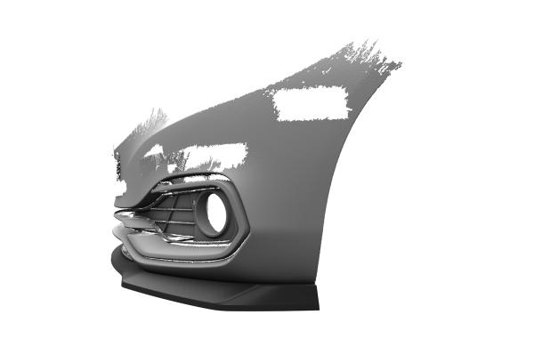 CSR Frontspoiler | Cup-Spoilerlippe mit ABE für BMW 4er F36 Gran Coupe CSL781-G Glossy schwarz glänzend (keine Lackierung erforderlich)