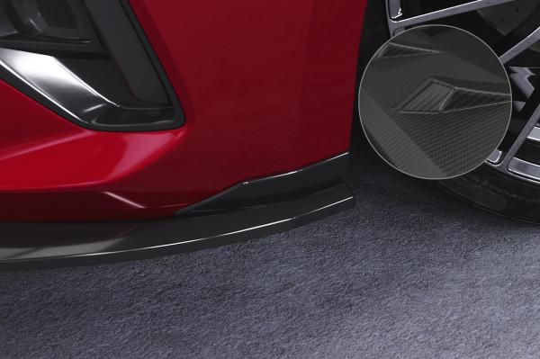 CSR Frontspoiler | Cup-Spoilerlippe mit ABE für Opel Astra L CSL787-M Carbon Look matt strukturiert (keine Lackierung erforderlich)