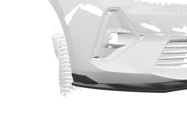 CSR Frontspoiler | Cup-Spoilerlippe mit ABE für Opel Astra L CSL787-G Glossy schwarz glänzend (keine Lackierung erforderlich)