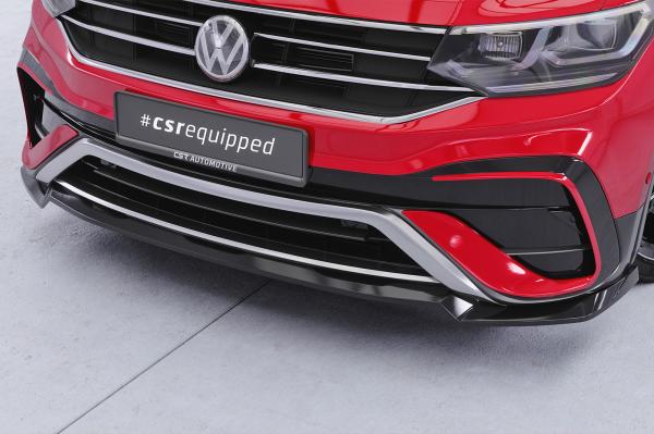 CSR Frontspoiler | Cup-Spoilerlippe mit ABE für VW Tiguan 2 (Typ AD) Allspace CSL793-K Kupfer matt (keine Lackierung erforderlich)