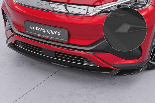 CSR Frontspoiler | Cup-Spoilerlippe mit ABE für BYD Atto 3 CSL794-S schwarz matt strukturiert (keine Lackierung erforderlich)