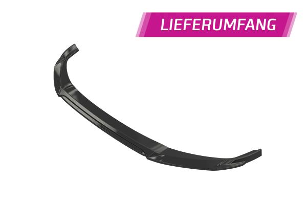 CSR Frontspoiler | Cup-Spoilerlippe mit ABE für Hyundai Tucson 4 (NX4) N-Line CSL795-M Carbon Look matt strukturiert (keine Lackierung erforderlich)