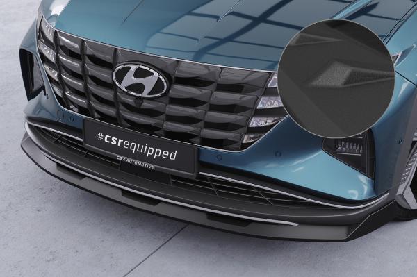 CSR Frontspoiler | Cup-Spoilerlippe mit ABE für Hyundai Tucson 4 (NX4) CSL796-S schwarz matt strukturiert (keine Lackierung erforderlich)