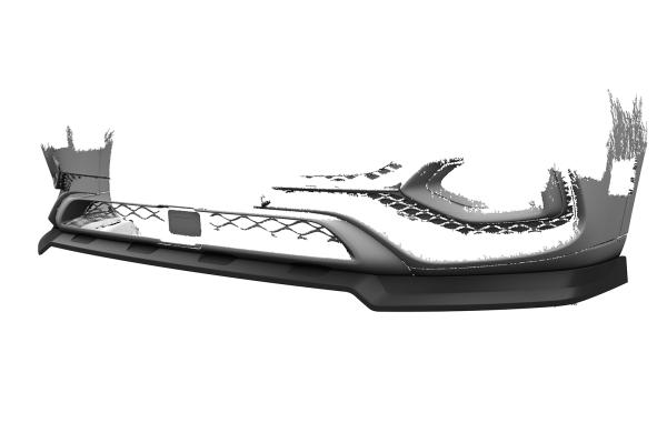 CSR Frontspoiler | Cup-Spoilerlippe mit ABE für MG EHS CSL798-L schwarz matt (Lackierung erforderlich)