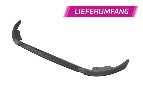 CSR Frontspoiler | Cup-Spoilerlippe mit ABE für Peugeot Boxer 2 (Typ 250) CSL799-L schwarz matt (Lackierung erforderlich)