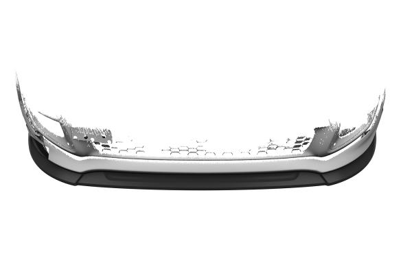 CSR Frontspoiler | Cup-Spoilerlippe mit ABE für Kia Picanto (TA) Sport CSL800-L schwarz matt (Lackierung erforderlich)