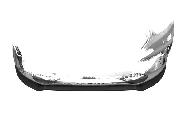 CSR Frontspoiler | Cup-Spoilerlippe mit ABE für Ford Transit Custom / Tourneo Custom Sport CSL803-M Carbon Look matt strukturiert (keine Lackierung erforderlich)
