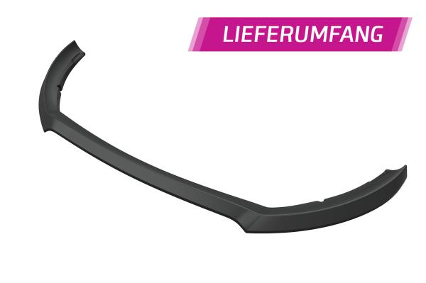 CSR Frontspoiler | Cup-Spoilerlippe mit ABE für Mercedes Benz T-Klasse / Citan (W420) CSL804-L schwarz matt (Lackierung erforderlich)